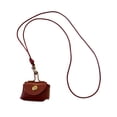 thumbnail image 4 of Abbracc Hanging Neck Pouch Compact Change Pouch with Detachable Lanyard Mini Key Bag Red, 4 of 9
