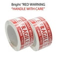 thumbnail image 5 of 2 Rolls / 1000 Labels, Handle With Care "FRAGILE" "Thank You" Bright Red Warning Shipping Stickers (2" x 3"), 5 of 5