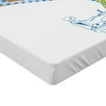 thumbnail image 2 of Ambesonne Modern Fitted Sheet, Pianist Swirls Colorful, Twin Size, Multicolor, 2 of 3