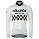 thumbnail image 2 of PEUGEOTful 2 colores retro hombres invierno polar térmico ciclismo camisetas manga larga carreras bicicleta ropa maillot ropa ciclismo, 2 of 4