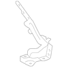 Genuine OE Toyota Hood Hinge - 53410-0C030