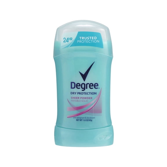 Degree Women Anti Perspirant & Deodorant, Sheer Powder, Invisible Solid 1.6 Oz
