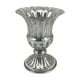 thumbnail image 2 of Jarrón de hierro para decoración del hogar - 12,5x16x10cm - Bronce, blanco, plata, gris - Centro de mesa para bodas y eventos, 2 of 6