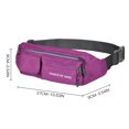 thumbnail image 4 of Waist Pack Fashion Multifunction Bum Bag Fanny Pack for Hiking Running Fitness, 4 of 4