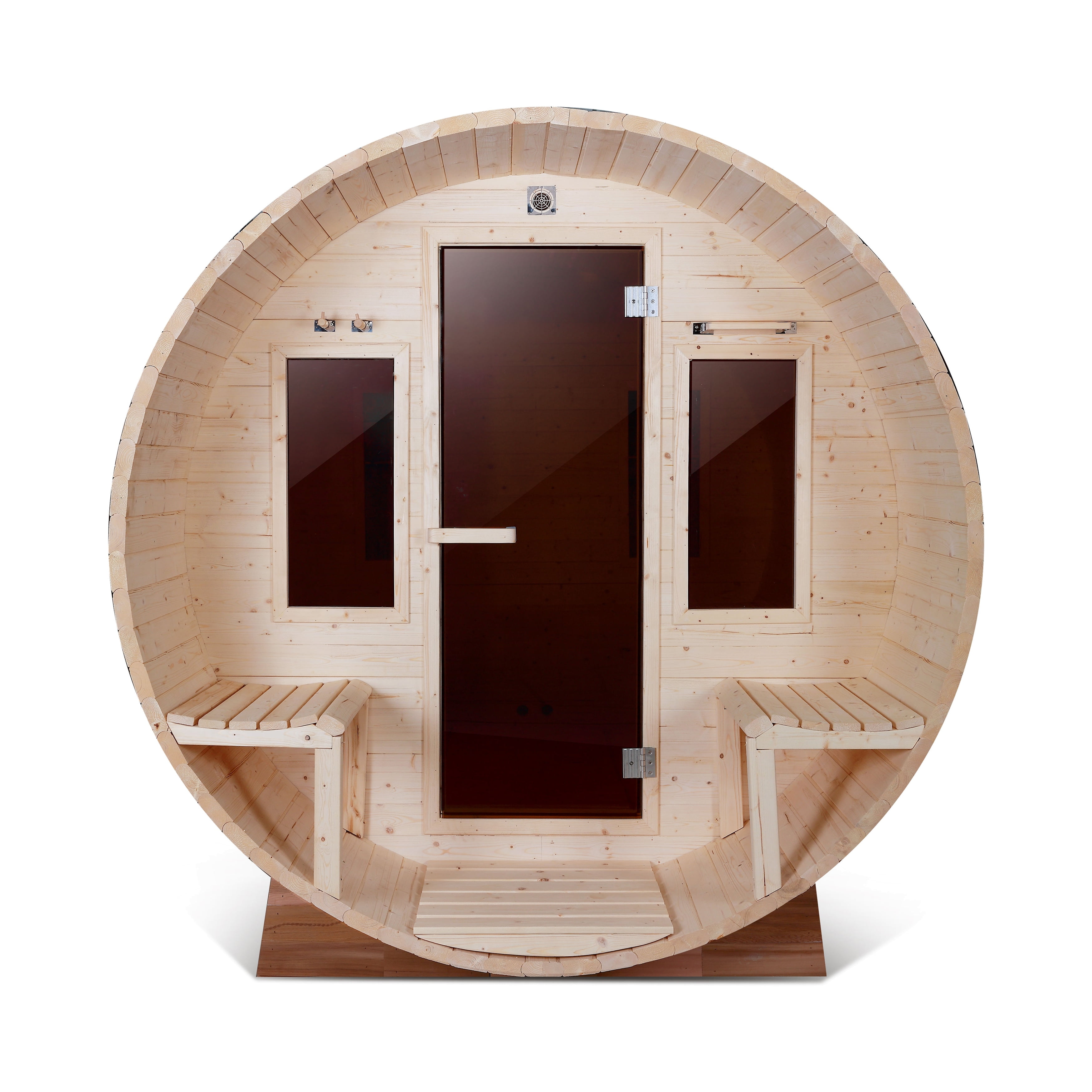 ALEKO SBEMS6PN Outdoor White Pine Barrel Steam Sauna, Front Porch Canopy, 8 kW Harvia KIP Electric Sauna Heater, 6 Person - Walmart.com 6 Foot Barrel Sauna Wiring Diagram Walmart