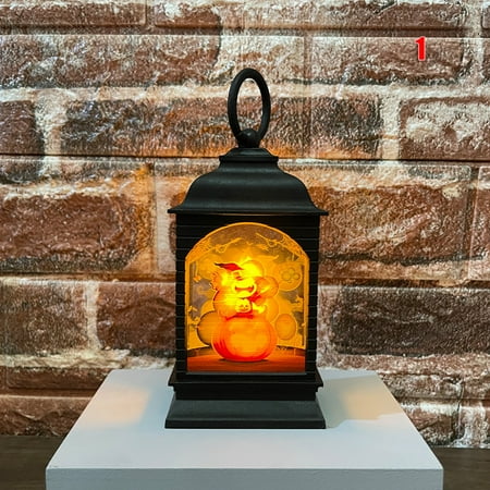 

Halloween Lantern Ghost Festival Portable Electronic Candle Light Bar Haunted House LED Ambience Arrangement Supplies 1