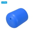 thumbnail image 3 of Unique Bargains 2 Pcs Silicone Fishing Rod Butt Cushion Protector Cap, Small, Blue, 3 of 7