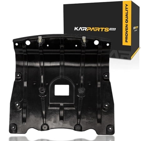 KarParts360 For BMW X6 2020 21 22 23 2024 Engine Splash Shield Front | CAPA | Under Cover | Excludes Insulation Foam | Replacement For BM1228191, BM1228191C | 51487468803, 51757424879
