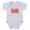 Heather Gray, variant on CafePress - Gi Joe Ugly Christmas - Cute Infant Bodysuit Baby Romper - Size Newborn - 24 Months