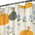 thumbnail image 5 of Rideaux de Douche Récolte de Ferme de l'Action de Grâce Automne, Rideau de Bain Lavable avec Crochets en Polyester pour Salle de Bain Baignoire Vacances d'Automne, 5 of 5