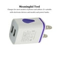 thumbnail image 3 of ziyahi USB Wall Chargers Quick Universal LED High-performance Charging Head Wear-resistant Supplies Power Adapter for Office Using blue, 3 of 9