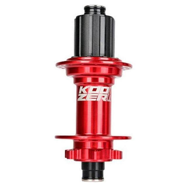 Wheel Shaft Quick Release Lever Craftsmanship Friction Reduction Cycling Supplies Handy Installation Aluminum Alloy Bearing Hub Red/148*12MMHG