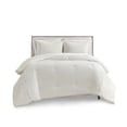 thumbnail image 3 of Apollo 3 Piece Striped Seersucker Oversized Comforter Set, 3 of 11