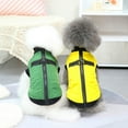 thumbnail image 3 of Eoperou Pet Clothes Zipper Closure Dress-up Skin-friendly Pet Dog Vest Coat Outfit for Winter, 3 of 8