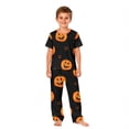 thumbnail image 2 of 2026 Matching Family Halloween Pajamas Set, Fall Sleepwear, Ghost & Pumpkin Printed Holiday Sleepwear, Soft Loungewear PJs Outfit, 2 of 5