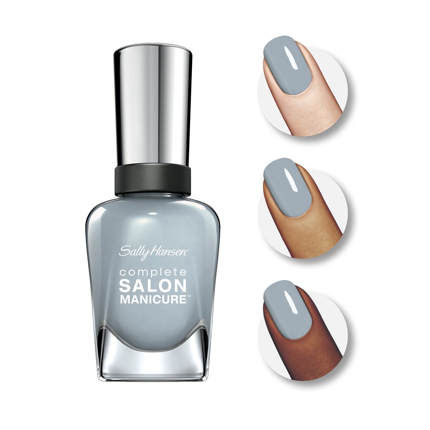 Sally Hansen- Complete Salon Manicure In Full Blue-m 0.5 fl oz - image 3 of 4
