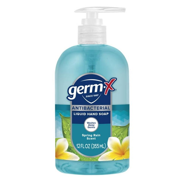 Jabón en loción antimicrobiano antibacteriano Germ-X 355 ml (paquete de 4)