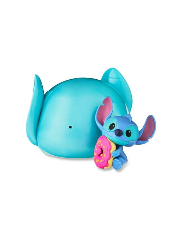 Disney Stitch Feed Me Series Capsule Collectible Mini Figures, Kids Toys for Ages 3 up