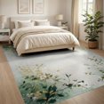 thumbnail image 3 of ODIKA 8'x10' Washable Area Rug Circular Watercolor Vintage Botanical Distressed Impressionist for Living Room, Under Sectional, Family , Durable, Non-Slip, 3 of 7