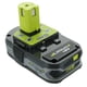 thumbnail image 1 of Batería de iones de litio compacta RYOBI P107 One+ de 18 V y 1,5 Ah, 1 of 8