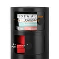 thumbnail image 5 of 3 Drawer Sliding Barrel Modern Bedroom Nightstand, Black, 5 of 8