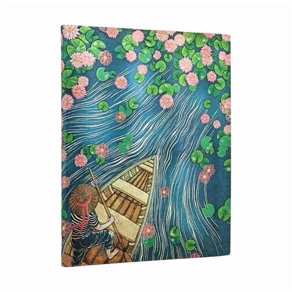 Living with Yuko Lotus River Ultra Unlined Softcover Journal, 176pg, 100gsm by Paperblanks (Living with Yuko), (Hardcover)