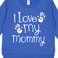 thumbnail image 3 of Inktastic I Love My Mommy Mothers Day Toddler Sweatshirt, 3 of 4
