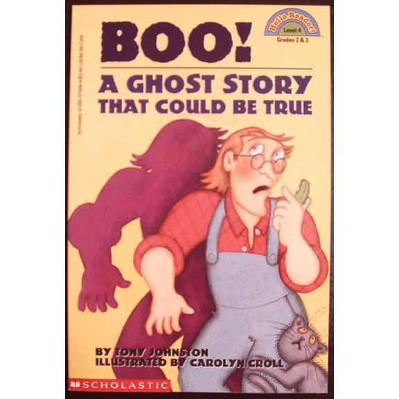 Pre-Owned Boo: A Ghost Story That Could Be True (HELLO READER LEVEL 4) Paperback
