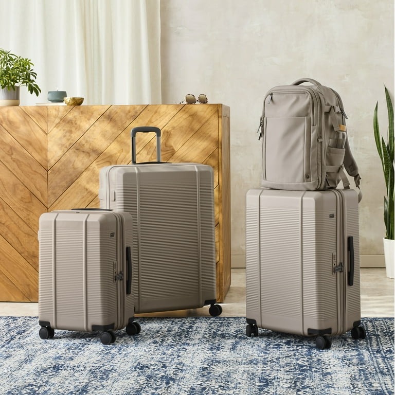 BTL 20" Carry-On Expandable Hardside Luggage, Taupe photo 5