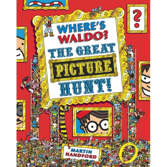Where's Waldo? Where's Waldo? the Great Picture Hunt: (A Hidden Object Activity Book Including Stickers, Spot-The-Difference Spreads, S, (Hardcover)