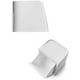 thumbnail image 4 of Mini bote de basura montado en la pared, taza de recolección de desechos de cocina sin perforaciones, cubo de basura para cocina, baño, inodoro, oficina - gris TUNC Sencillez, 4 of 5