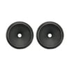 8" Paper Speaker Cone Subwoofer Cones Drum Dot Paper 1" Coil Diameter with Foam Surround Dark Grey 2 Pcs