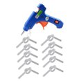 thumbnail image 1 of 1 Set of Durable 20W 110-240V Hot Glue Sprayer Tool Kit with 20Pcs 7MM Transparent Hot Glue Sticks for DIY Small Craft and Quick Repairs in Home Office, 1 of 7