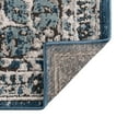 thumbnail image 7 of Unique Loom Nyla Collection Area Rug - Smile (5' 3" x 8' Rectangle Blue/Light Blue), 7 of 7