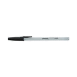 Penne A Sfera Economy Con Inchiostro A Base D'Olio - Punta Fine 0,7 Mm, Inchiostro Nero, Asciugatura Rapida - Confezione Da 12 Pezzi