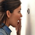 thumbnail image 6 of Uxcell Door Viewer Peephole for Enhanced Security in Home, Office, and Hotel Settings Red Bronze, 6 of 7
