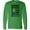 Kelly Green, variant on Inktastic Mental Health Awareness Strength Support Love Long Sleeve T-Shirt