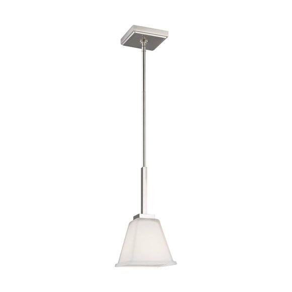 Generation Lighting Ellis Harper Mini Suspension à DEL en Nickel Brossé