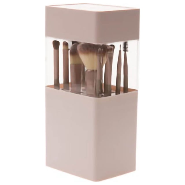 Organizador de brochas NikouMX Soporte para brochas de maquillaje 12 cajas de almacenamiento