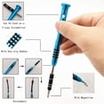 thumbnail image 3 of Kit Tournevis de Précision,110 en 1 Set Tournevis Magnétique Multi-fonction pour Laptop Mac Montre Jouets Bijoux Lunettes Appareil (blue), 3 of 5