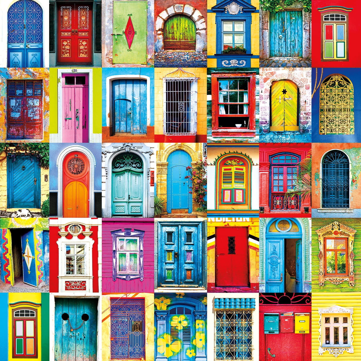 Buffalo Games Photography Windows & Doors of the World Jigsaw Puzzle