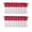 hot pink, variant on 2 Panels Faux Silk Dual Color Splicing Sheer Window Valance for Kitchen, Café, Dining, and Bathroom, Rod Pocket Drapes