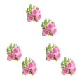 thumbnail image 4 of Inteprter 2 paquetes/lote de flores artificiales respetuosas con el medio ambiente para decoración del hogar, ramo de a elegir de Type1 NO1, 4 of 6