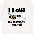 thumbnail image 3 of Inktastic My Mommy's Helper Little Bee Kids Toddler Sweatshirt, 3 of 4