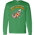 thumbnail image 3 of Inktastic Otterly Excited for Christmas Cute Holiday Otter Long Sleeve T-Shirt, 3 of 5