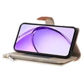 thumbnail image 3 of Funda cartera GANGXUN para OPPO A60 5G , cuero PU con tarjetero, cremallera, correa de mano, soporte y protección 392°, 3 of 6