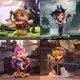 thumbnail image 4 of in stock Original League of Legends Ahri Lee Sin Ashe Yasuo Zoe Teemo Seraphine Jinx Yuumi Ezreal action figure model boxed toy, 4 of 5