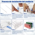 thumbnail image 4 of Dispensador de Latas de Soda para Refrigerador - Autom&aacute;tico Dispensador Bebidas,Organizador de Bebidas de 12 Onzas,16 Onzas,20 Onzas (tres columnas), 4 of 7