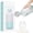 Blue, variant on Portable Bottle Warmer for Travel 12oz– 80W Fast Heating, 316 Stainless Steel, 11400mAh Rechargeable Precise Temp Control & LED Display Safety Lock Cordless Travel Warmer for Baby Breastmilk  Formula