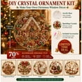 thumbnail image 4 of Christmas Suncatcher Diamond Art Hanging Ornament Kit – Sparkling DIY Window Ornament Winter Reindeer, 4 of 6